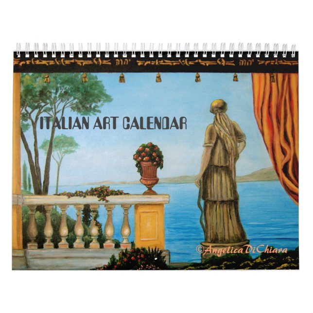 ITALIAN ART CALENDAR- ITALIEN KALENDER (Omslag)