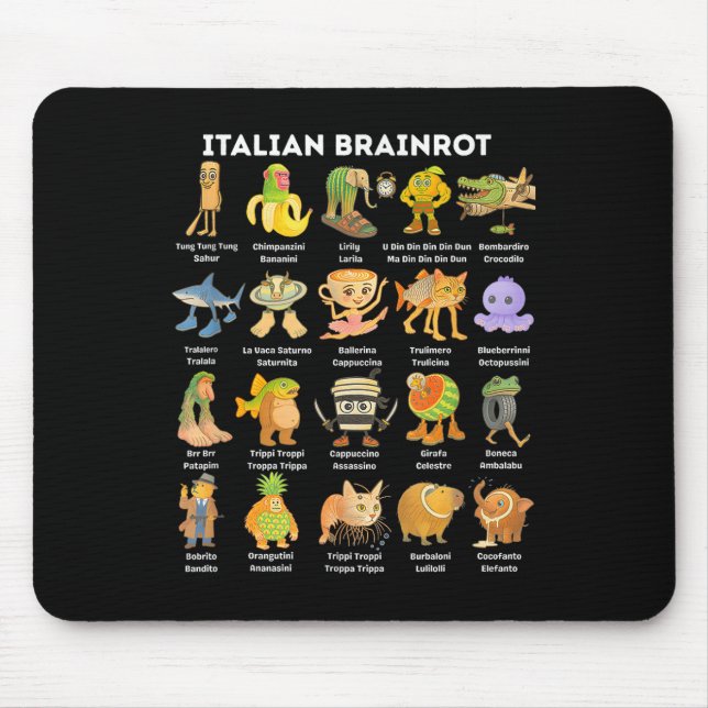 Italian Brainrot Meme For Kids Boy Men Women  Musmatta (Framsidan)