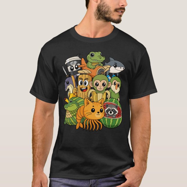 Italian Brainrot T Shirt (Framsida)