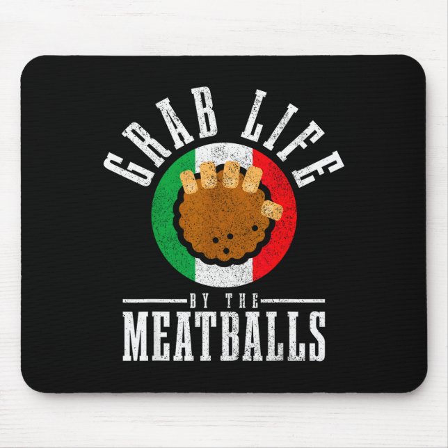 Italian Chef Grab Life By The Meat Funny Italy Ita Musmatta (Framsidan)