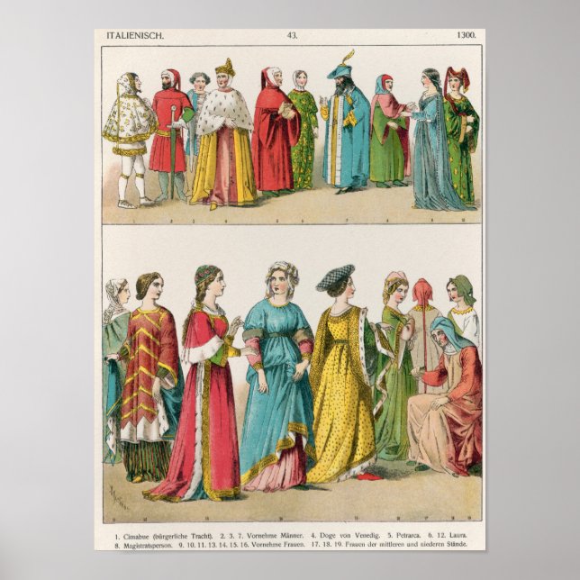 Italian Dress Poster (Framsidan)