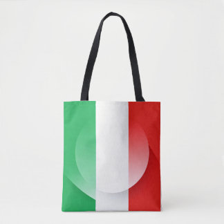 Italian Flag Shoulder Tote – Stylish Patriotic Bag Tygkasse