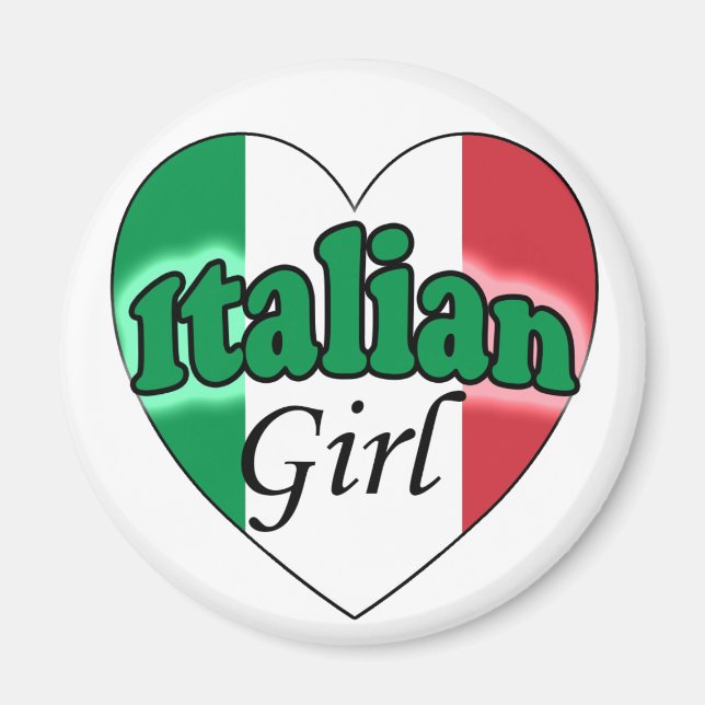 Italian Girl Magnet (Framsidan)