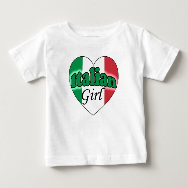 Italian Girl Tee Shirt (Framsida)