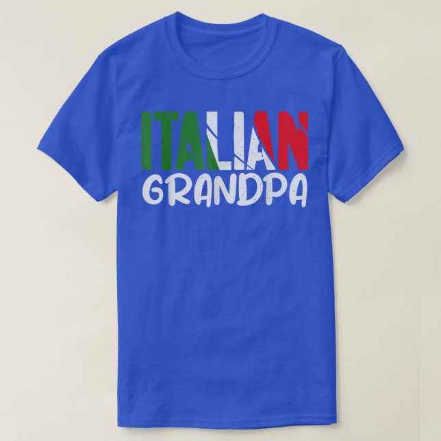 Italian Grandpa  T Shirt (Design framsida)