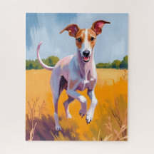 Italian Greyhound Dog Painting Pet