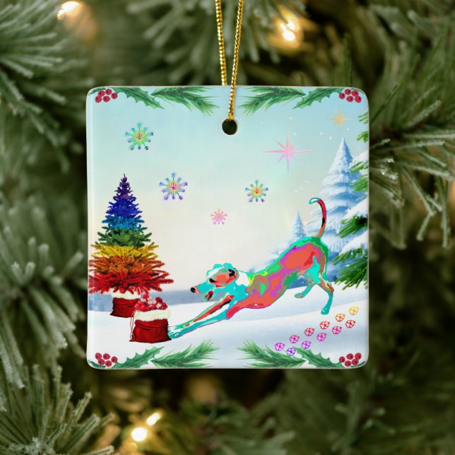 Italian Greyhound Ornament (Träd)