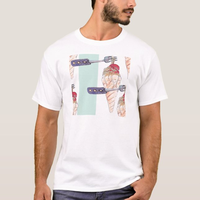 italian ice cream tee (Framsida)