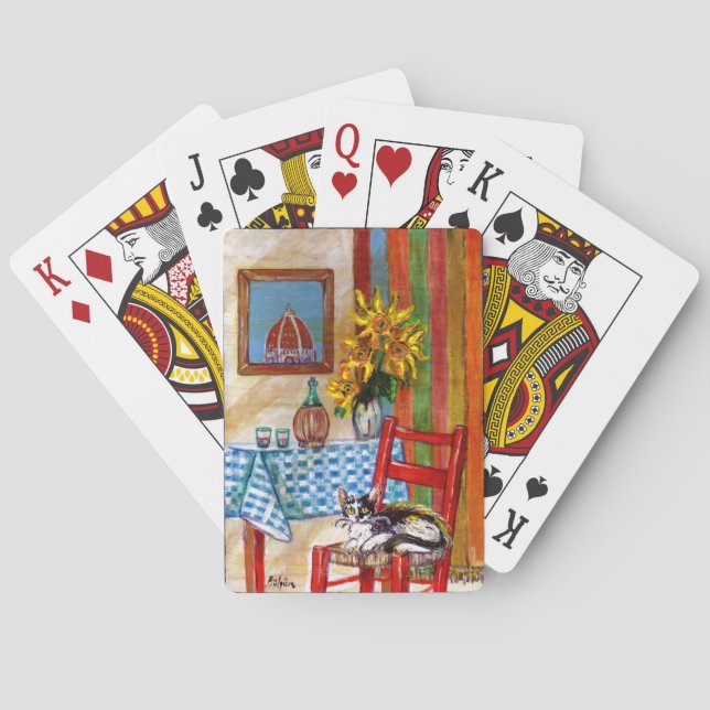 ITALIAN KITCHEN I FLORENCE SPEL KORT (Baksidan)