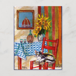 ITALIAN KITCHEN IN FLORENCE Recipe Vykort