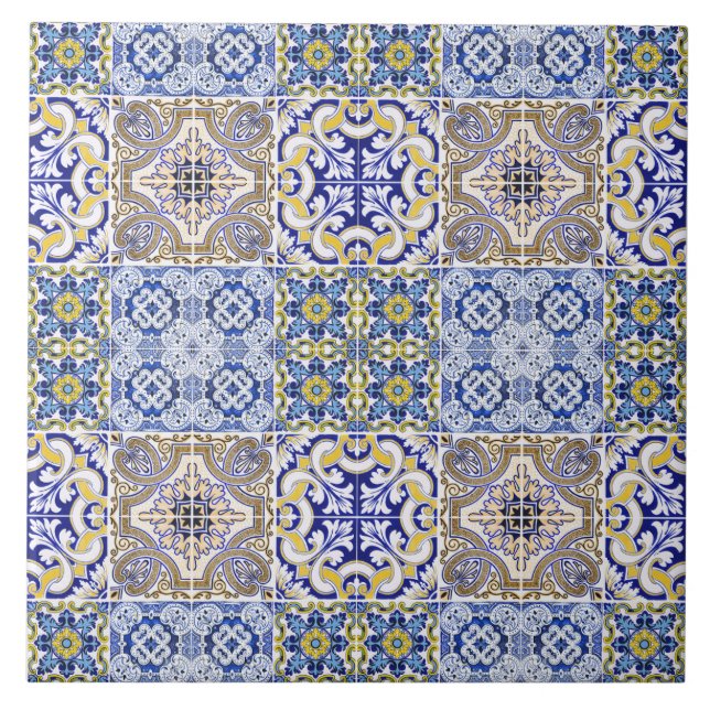 Italian Pattern  Kakelplatta (Framsidan)