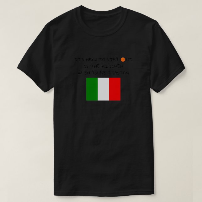ITALIAN PICKLEBALL PLAYER T SHIRT (Design framsida)