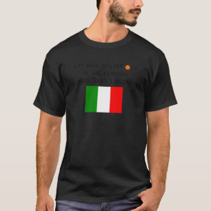 ITALIAN PICKLEBALL PLAYER T SHIRT