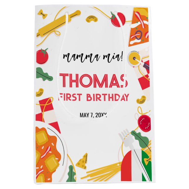 Italian Pizza Pasta Party (Framsidan)