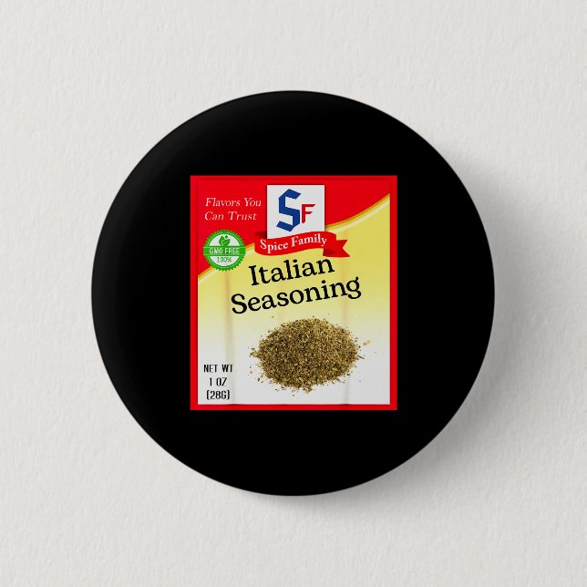 Italian Seasoning Sce Group Costume Family Matchin Knapp (Framsida)