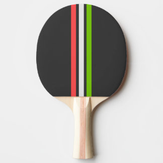 Italian Sport Stripe Ping Pong Paddle Pingisracket