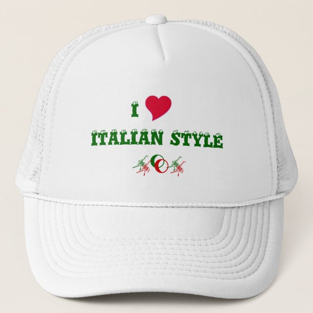 ITALIAN STIL Hat Keps (Framsida)