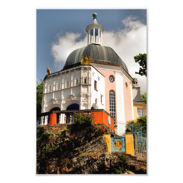 ITALIAN VILLAGE WALES FOTOTRYCK (Framsidan)