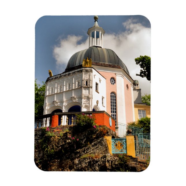 ITALIAN VILLAGE WALES MAGNET (Vertikal)