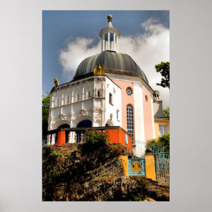 ITALIAN VILLAGE WALES POSTER