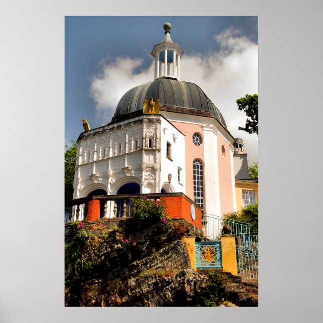 ITALIAN VILLAGE WALES POSTER (Framsidan)