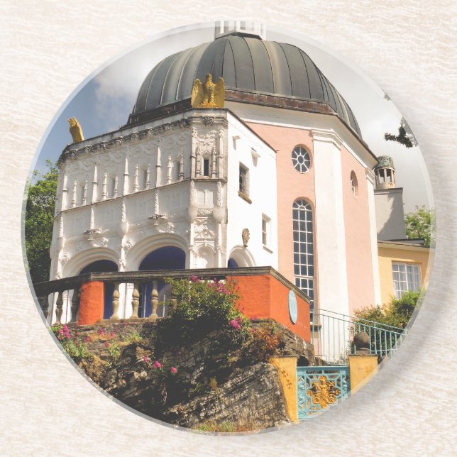 ITALIAN VILLAGE WALES UNDERLÄGG SANDSTEN (Framsidan)