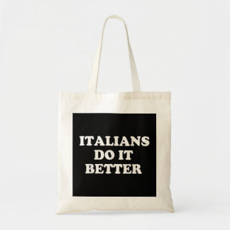 Italianer gör det bättre italienska citattecken tygkasse