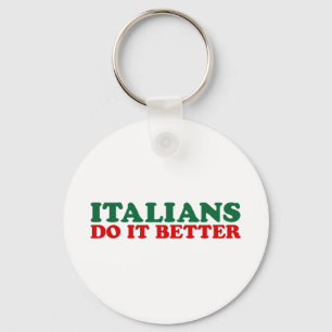 Italianer gör det bättre nyckelring