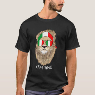 Italiano Italienska Italien Flagga Italienska Ital T Shirt