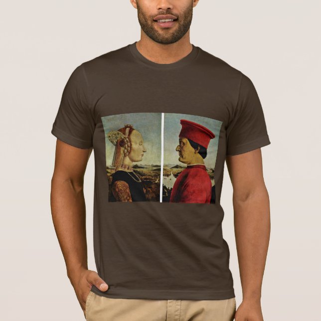 Italiano: Ritratto Di Federico Da Montefeltro, T-shirt (Framsida)
