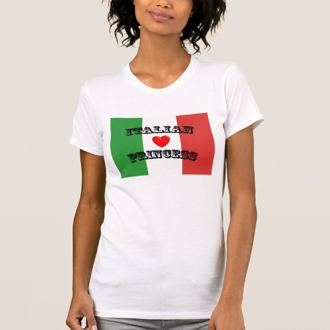 ItalianPrincess T-shirt (Framsida)