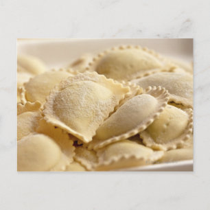 italiansk ravioli vykort