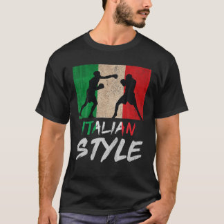 Italiarna Boxing Stil Pride Boxing Manar Boys T Shirt