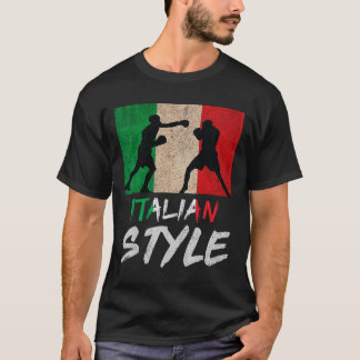 Italiarna Boxing Stil Pride Boxing Manar Boys T Shirt