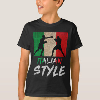Italiarna Boxing Stil Pride Boxing Manar Boys T Shirt