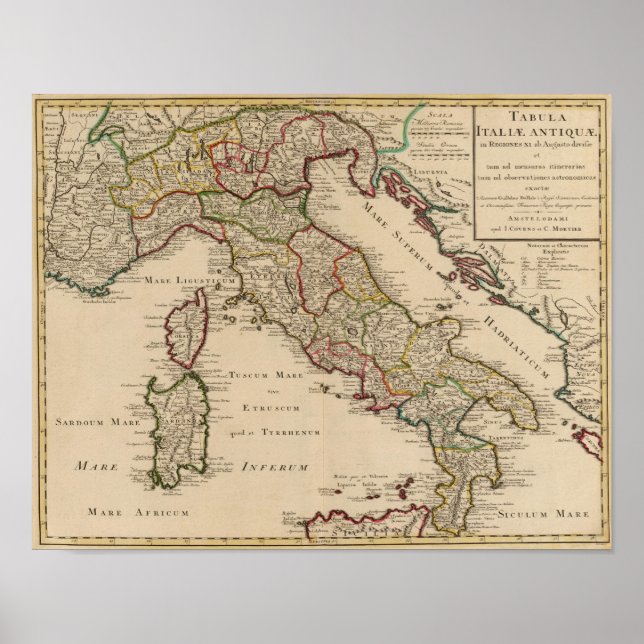 Italien 10 poster (Framsidan)