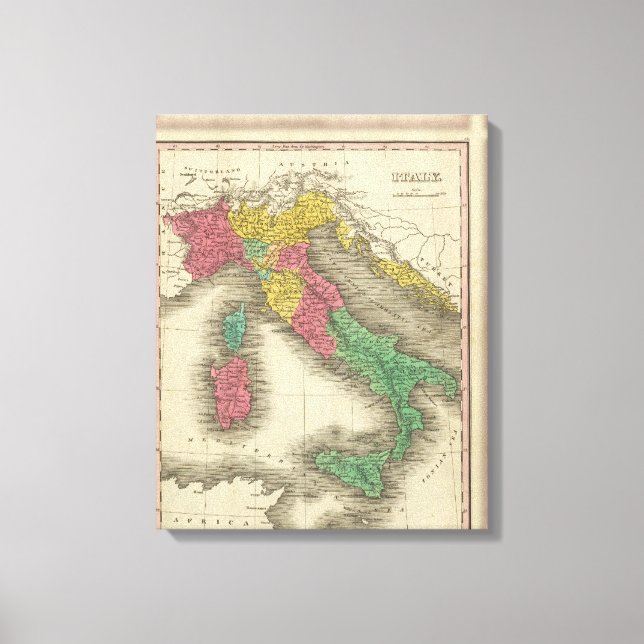 Italien 11 canvastryck (Framsida)