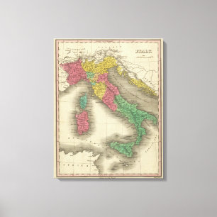 Italien 11 canvastryck