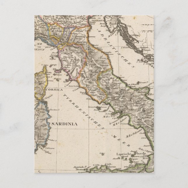 Italien 11 vykort (Framsida)