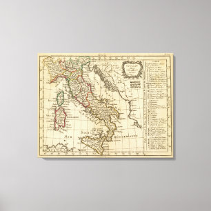 Italien 14 canvastryck