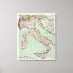 Italien 14 canvastryck