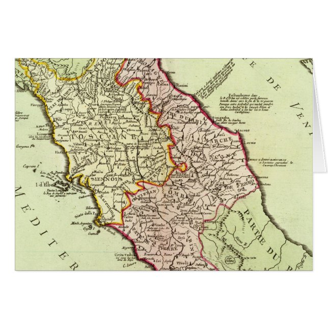 Italien 15 hälsningskort (Framsidan Horizontal)