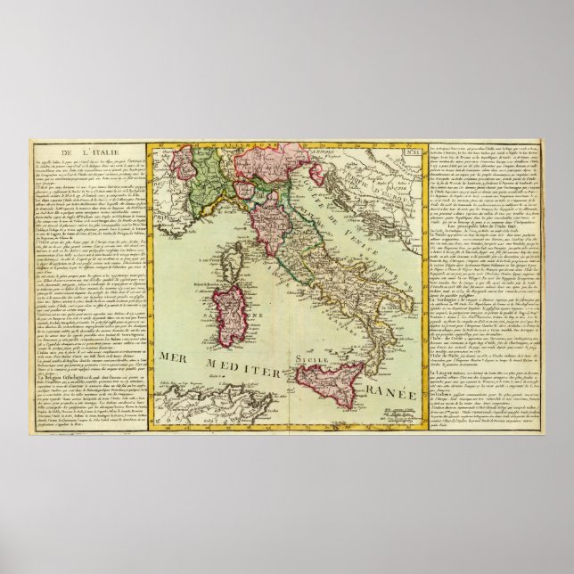 Italien 15 poster (Framsidan)