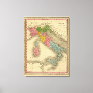 Italien 16 canvastryck