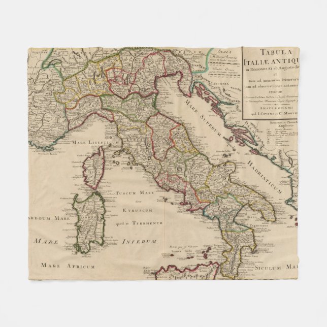 Italien 16 fleecefilt (Framsidan (Horisontell))