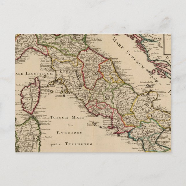 Italien 16 vykort (Framsida)