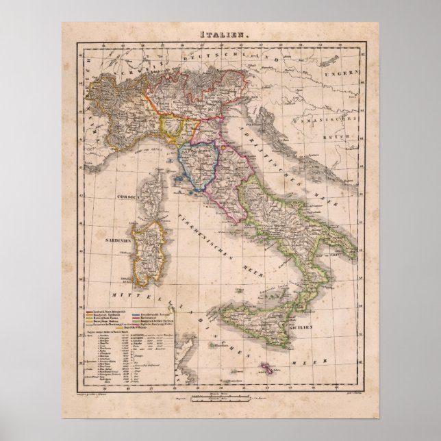 Italien 17 poster (Framsidan)