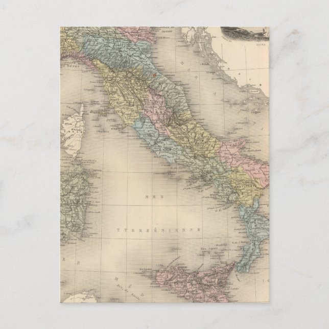 Italien 17 vykort (Framsida)