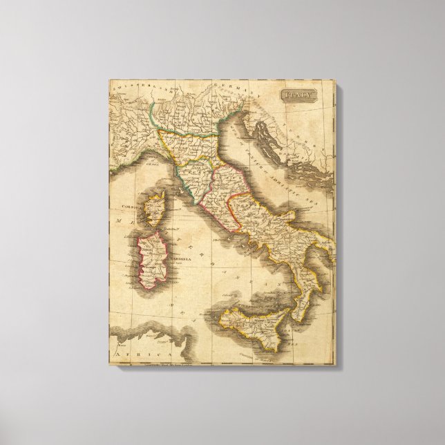Italien 18 canvastryck (Framsida)