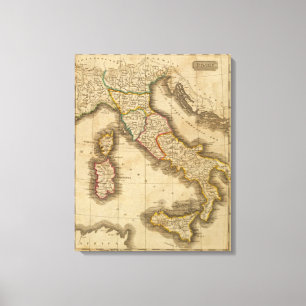 Italien 18 canvastryck